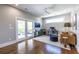 Spacious office featuring hardwood floors, desk area, and walkout terrace at 1076 Manigault Se St, Atlanta, GA 30316