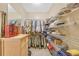 Spacious walk-in closet featuring wire shelving and ample storage space for clothes and accessories at 20 Balfour Dr, Covington, GA 30014