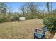 Spacious backyard featuring a storage shed and potential for outdoor living at 2265 Starline Dr, Decatur, GA 30032