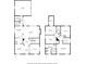 Complete floor plans for both levels, displaying the layout of all rooms and dimensions at 4606 Liberty Square Dr, Acworth, GA 30101