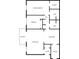 Simplified floor plan of the house showcasing the arrangement of rooms and spaces at 6851 Roswell Rd # A21, Sandy Springs, GA 30328