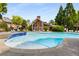 Sparkling community pool surrounded by lush greenery and comfortable lounge chairs at 1261 Ashford Creek Ne Park, Brookhaven, GA 30319