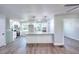 Modern kitchen with white cabinets, stainless appliances, and breakfast bar at 2538 Three Bars Drive, Grayson, GA 30017
