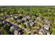 A neighborhood filled with large luxury homes surrounded by lush greenery and mature trees at 5473 Heyward Square Pl, Marietta, GA 30068