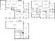 All of the floorplans showing the home's layout, including the basement, first, and second floor at 603 Redcoat Cir, Canton, GA 30114