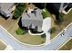 Aerial view of home showing roof, driveway, walkway, and landscaping at 866 Coopers Ridge Sw Path, Grayson, GA 30017