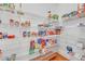 Walk-in pantry with wire shelving providing ample storage space for groceries and household items at 866 Coopers Ridge Sw Path, Grayson, GA 30017