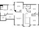Upper level floor plan featuring multiple bedrooms, bathrooms, and a walk-in closet for the primary suite at 1459 Harris Rd, Lawrenceville, GA 30043