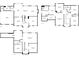 Complete floor plans of all three levels, including basement, first, and second floors layout at 1459 Harris Rd, Lawrenceville, GA 30043