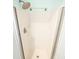 Bathroom shower with adjustable shower head at 1265 Birchwood Ln, Roswell, GA 30076