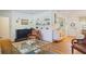 Cozy living room showcasing hardwood floors, stylish furniture, and elegant decor elements at 2530 Parkdale Pl, Atlanta, GA 30305