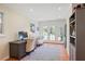 Bright office with natural light, hardwood floors, and French doors leading to the outdoors at 2530 Parkdale Pl, Atlanta, GA 30305