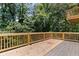 Spacious wooden deck, ideal for entertaining and relaxing at 3183 Robinwood Trl, Decatur, GA 30034