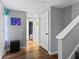 Hallway with access to a bathroom and staircase at 3183 Robinwood Trl, Decatur, GA 30034