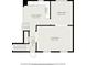 First-floor floor plan highlighting the kitchen, dining room, living room, and foyer at 1292 Marcelle Heights Nw Pl, Norcross, GA 30093