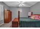 Neutral bedroom featuring carpet and simple decorations for a cozy, inviting space at 27 Friendship Rd, Euharlee, GA 30145