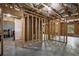 Unfinished basement with exposed beams, ready for customization and expansion to add extra living or storage space at 19 Four Feathers Ne Ln, Rydal, GA 30171