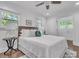 Inviting bedroom with natural light, hardwood floors, and a ceiling fan at 2793 Horse Shoe Dr, Atlanta, GA 30316