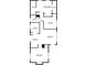Detailed floor plan outlining the home's layout, dimensions, and room arrangements at 2793 Horse Shoe Dr, Atlanta, GA 30316