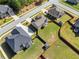 Beautiful aerial view of homes with well-maintained lawns and a well-planned neighborhood layout at 4689 Shire Dr, Lithonia, GA 30038