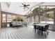 Relaxing sunroom with vaulted ceilings, large windows, and comfortable seating perfect for entertaining at 404 Bridlewood Cir, Decatur, GA 30030