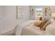 Bedroom featuring neutral walls, carpet flooring, and a comfortable queen bed at 1348 Riverstone Rd # 106, Jonesboro, GA 30238