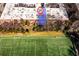 Aerial view showing proximity to green athletic fields and community buildings at 195 Arizona Ne Ave # 203, Atlanta, GA 30307