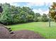 Spacious backyard featuring a well-maintained lawn, lush greenery, and beautiful landscaping at 195 Arizona Ne Ave # 203, Atlanta, GA 30307