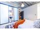 Bedroom with modern design, large sliding glass doors, and stylish decor at 195 Arizona Ne Ave # 203, Atlanta, GA 30307