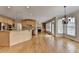 Spacious kitchen with stainless steel appliances, center island, and natural light at 870 Longstone Lndg, Alpharetta, GA 30022