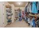 Walk-in closet offering shelving, hanging space, and ample storage at 1060 Crescent Ridge Dr, Buford, GA 30518