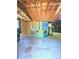 Interior view of the shed; potential for storage, creative space, or a customized workshop awaits at 35 Belmont Way, Covington, GA 30016