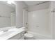 Bathroom with shower-tub combo and single sink vanity at 3759 Wescott Ne Cv, Brookhaven, GA 30319