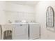 Functional laundry room with a sink and ironing board at 3759 Wescott Ne Cv, Brookhaven, GA 30319