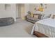 Bedroom featuring a comfortable seating area, carpet, and a cozy beanbag chair at 518 Coral St, Marietta, GA 30064