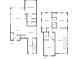 Detailed floor plan showcasing the layout of the house with labeled rooms at 518 Coral St, Marietta, GA 30064