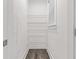 Walk-in pantry with white wire shelving for optimal storage and organization at 3409 Catalan Aly, Decatur, GA 30032
