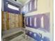 Unfinished bathroom featuring rough drywall, visible bathtub, and plumbing, ready for customization at 3375 Hillshire Dr, Cumming, GA 30028