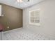 Kitchen with white cabinets and maroon countertops at 1220 Paddocks Way, Powder Springs, GA 30127
