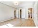 Bedroom with hardwood floors, closet, and ensuite bathroom at 3137 Ardley Sw Rd, Atlanta, GA 30311
