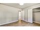 Bedroom featuring hardwood floors and a closet at 3137 Ardley Sw Rd, Atlanta, GA 30311