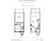 Floor plan of the Fremont Brownstone Collection, showcasing three bedrooms, three and a half baths at 2852 Evanshire Ave # 114, Duluth, GA 30096
