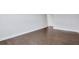 Neutral bedroom with hardwood floors, fresh paint, and bright natural light at 124 Aj Welch Jr Way, Mcdonough, GA 30252