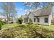 Beautiful backyard with a nice lawn, patio, and partial fencing at 1284 Charter Club Ct, Lawrenceville, GA 30043