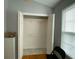 Walk-in closet featuring two doors, and a shelf for efficient storage solutions at 3082 Revere Ct, Atlanta, GA 30340