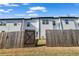 Fenced backyard offering privacy and outdoor space for leisure and entertaining in this inviting residence at 4142 Spring Valley Cir # 65, Tucker, GA 30084
