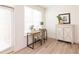 Bright home office nook near a window, featuring a desk and storage for productive work or study at 1567 Aiden Way # 34, Conyers, GA 30013