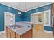 Eat-in kitchen showcases granite counters, tile floors, gas cooktop, and opens to dining area at 873 United Se Ave, Atlanta, GA 30312