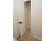 Interior view of a closet with tile and wire shelving at 142 Susie Creek Ln, Villa Rica, GA 30180