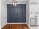 Stylish dining room with hardwood floors and modern light fixture at 20 Collier Nw Rd # 11, Atlanta, GA 30309